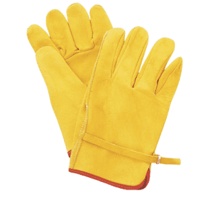Guantes De Piel Suave Con Correa